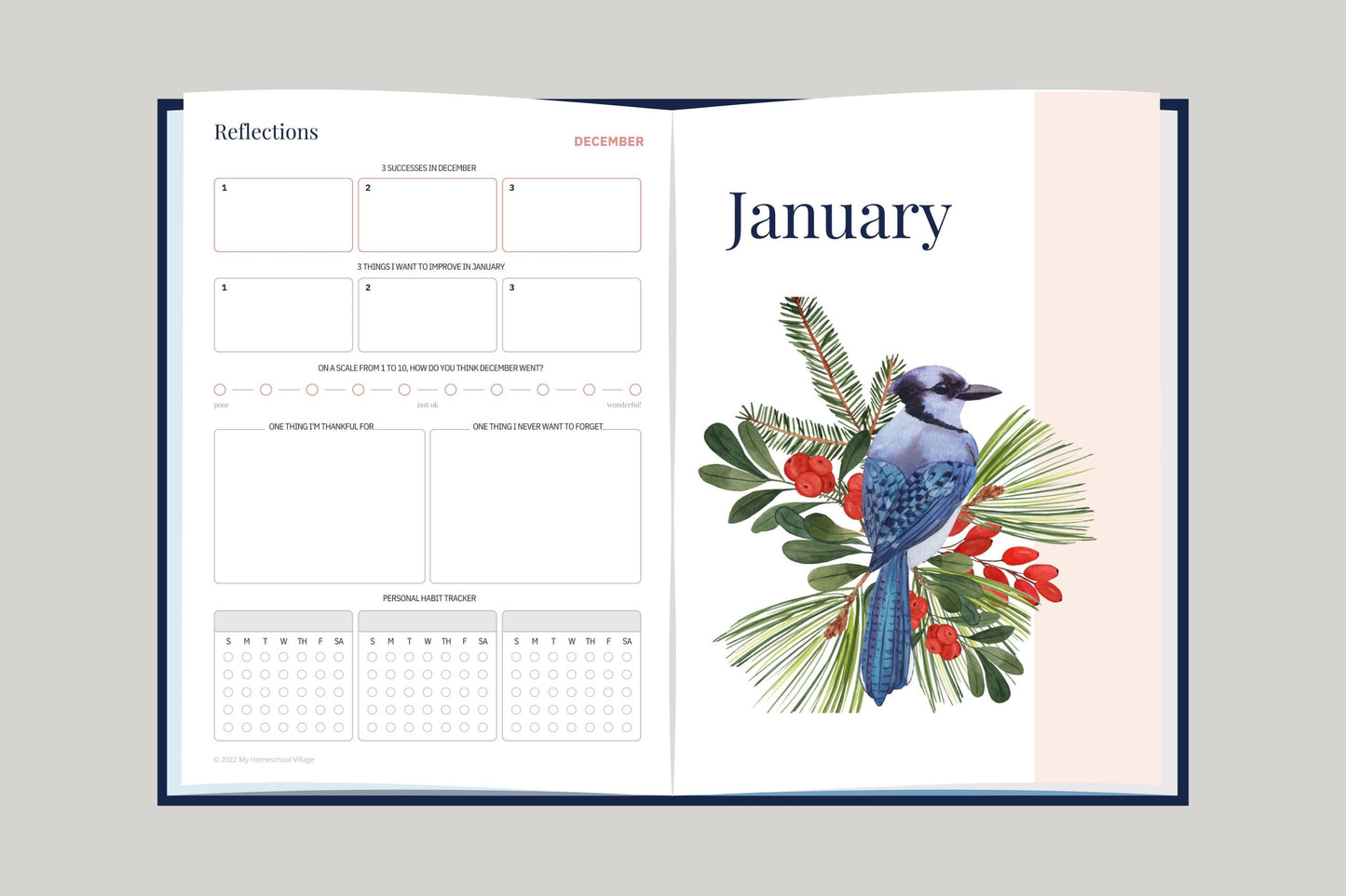 Homeschool Planner -Printed (Misprint)