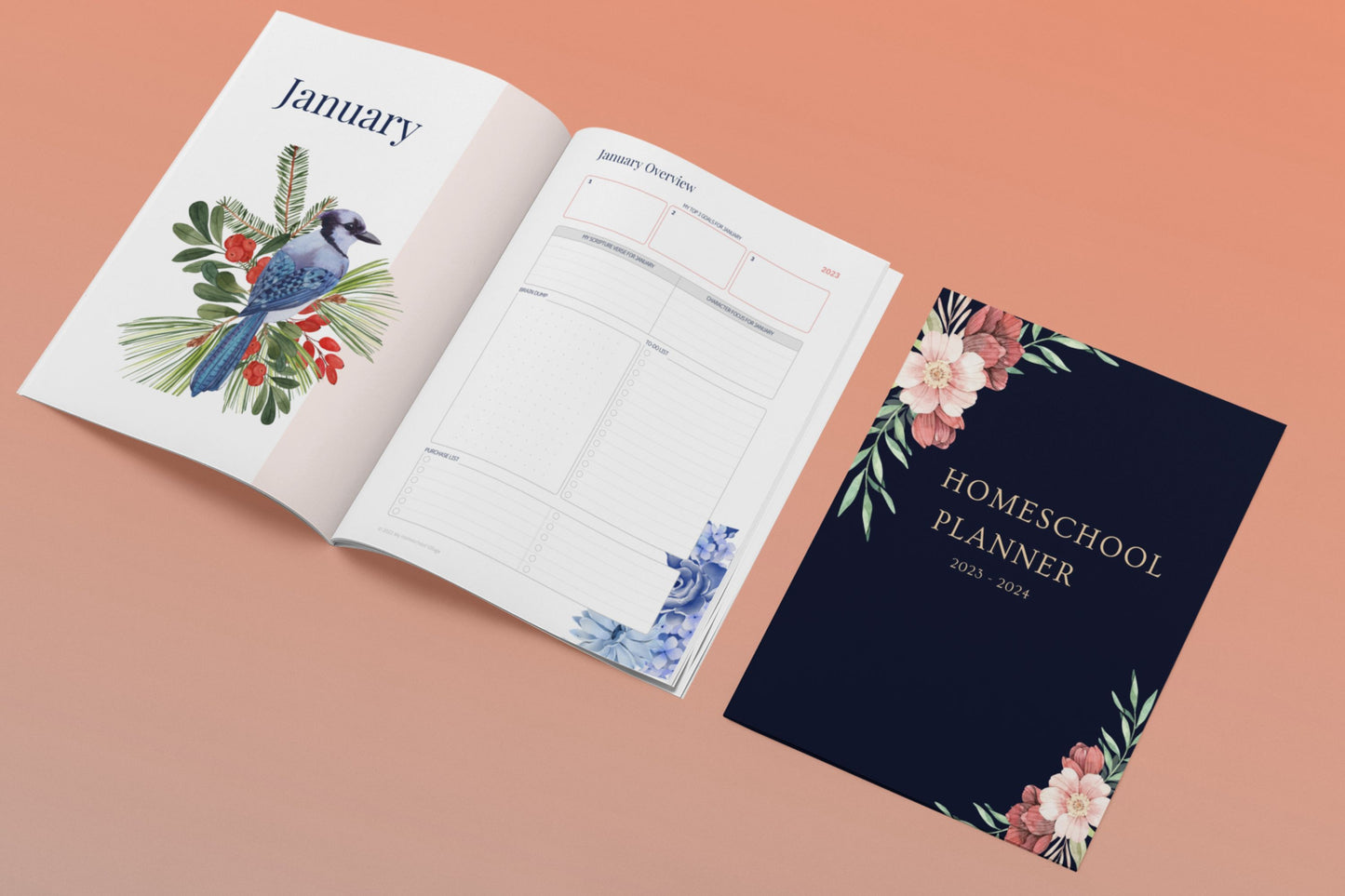 Homeschool Planner -Printed (Misprint)