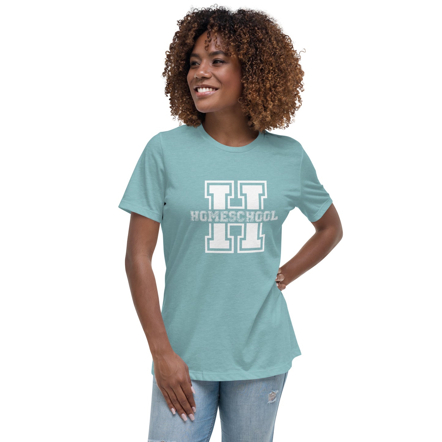 Homeschool H Tshirt Womens