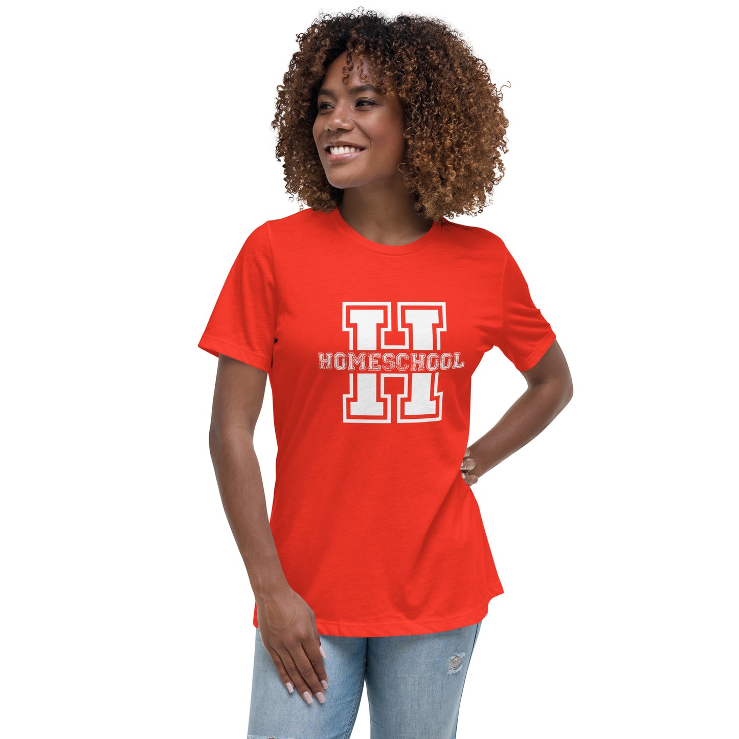 Homeschool H Tshirt Womens