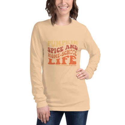 Pumpkin Soice Long Sleeve Tee