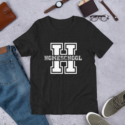 Homeschool "H" Unisex t-shirt