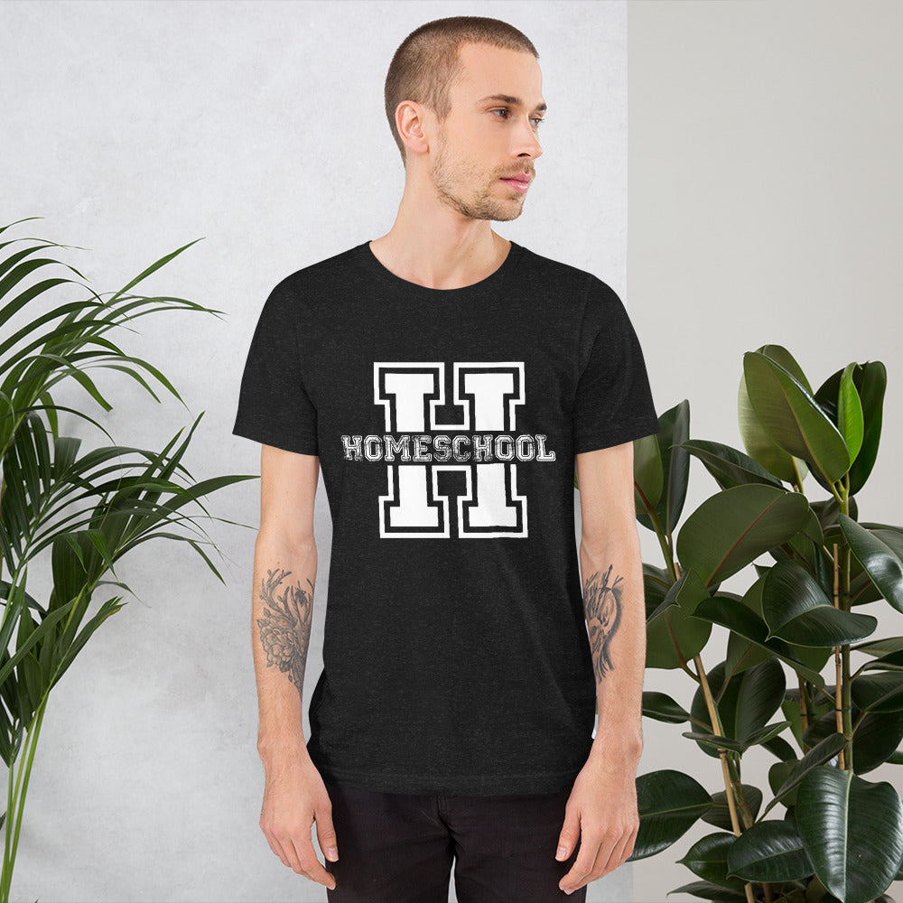 Homeschool "H" Unisex t-shirt