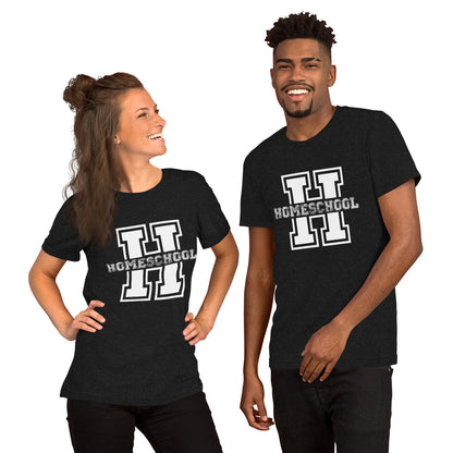 Homeschool "H" Unisex t-shirt