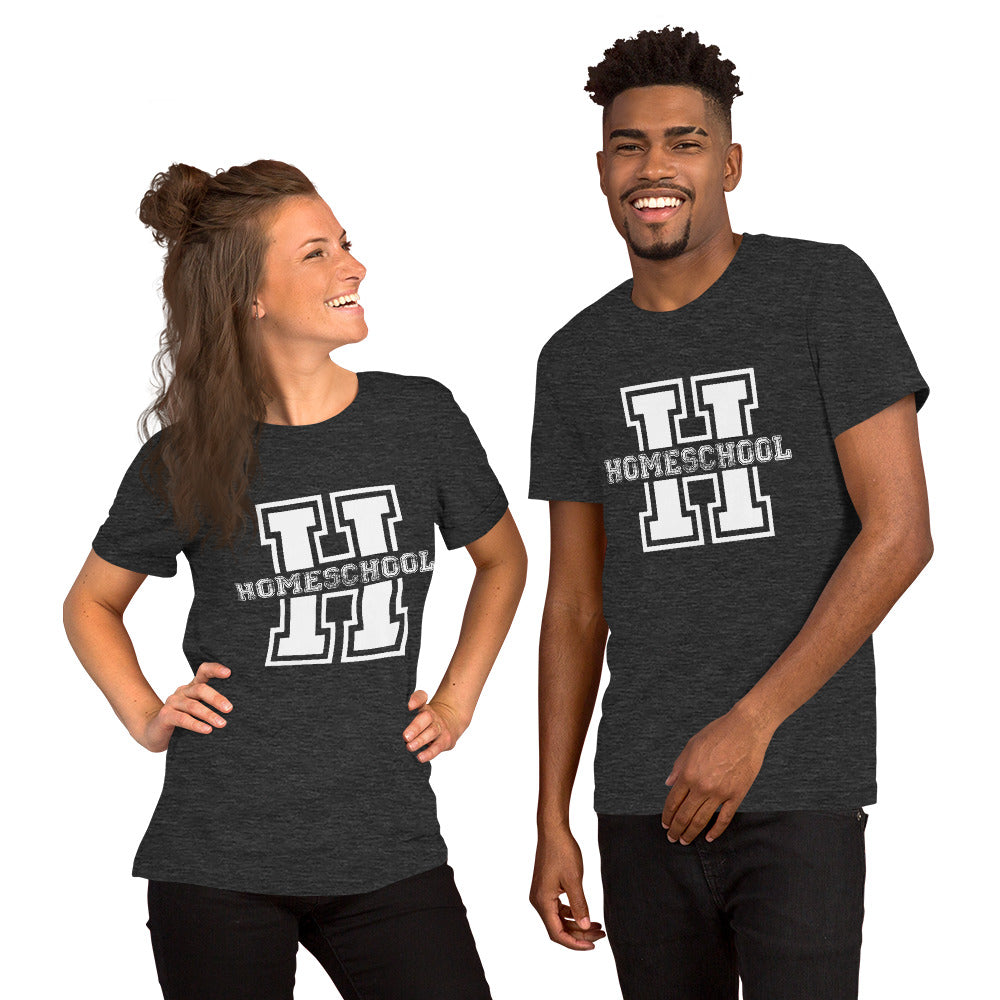 Homeschool "H" Unisex t-shirt