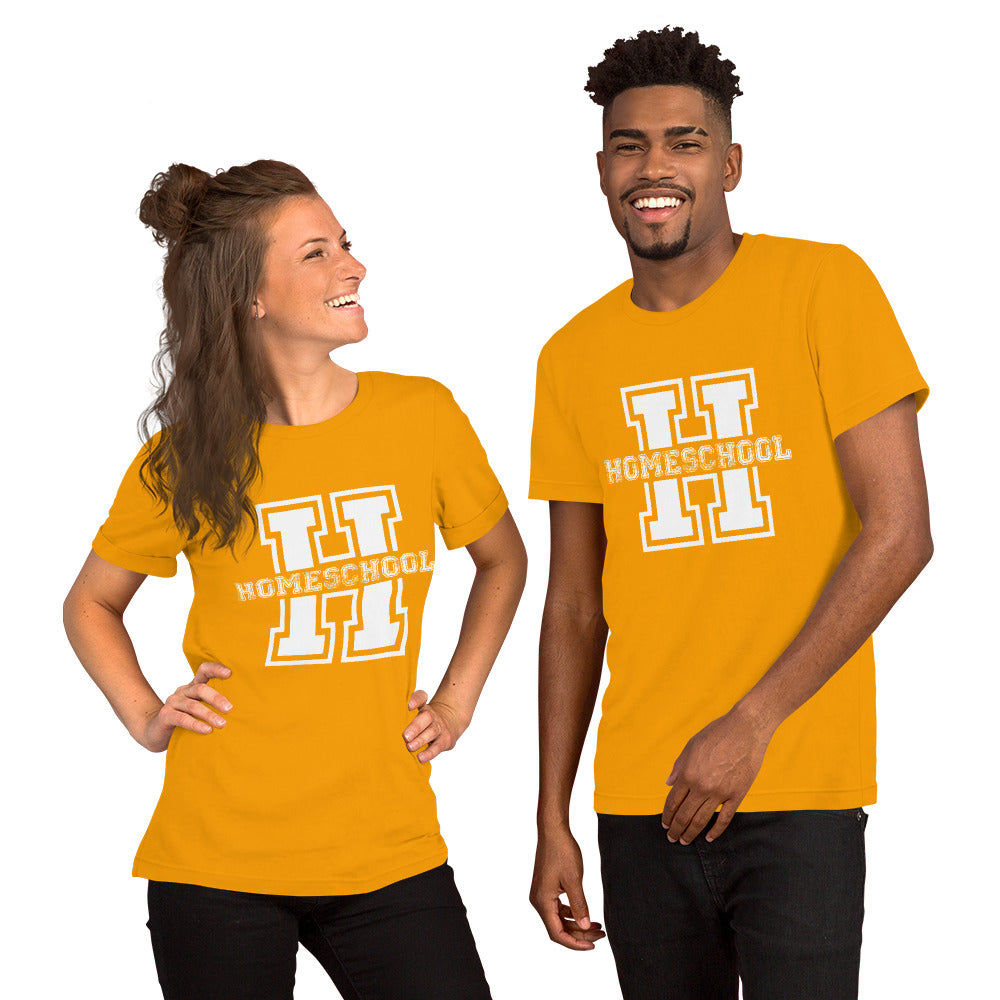 Homeschool "H" Unisex t-shirt