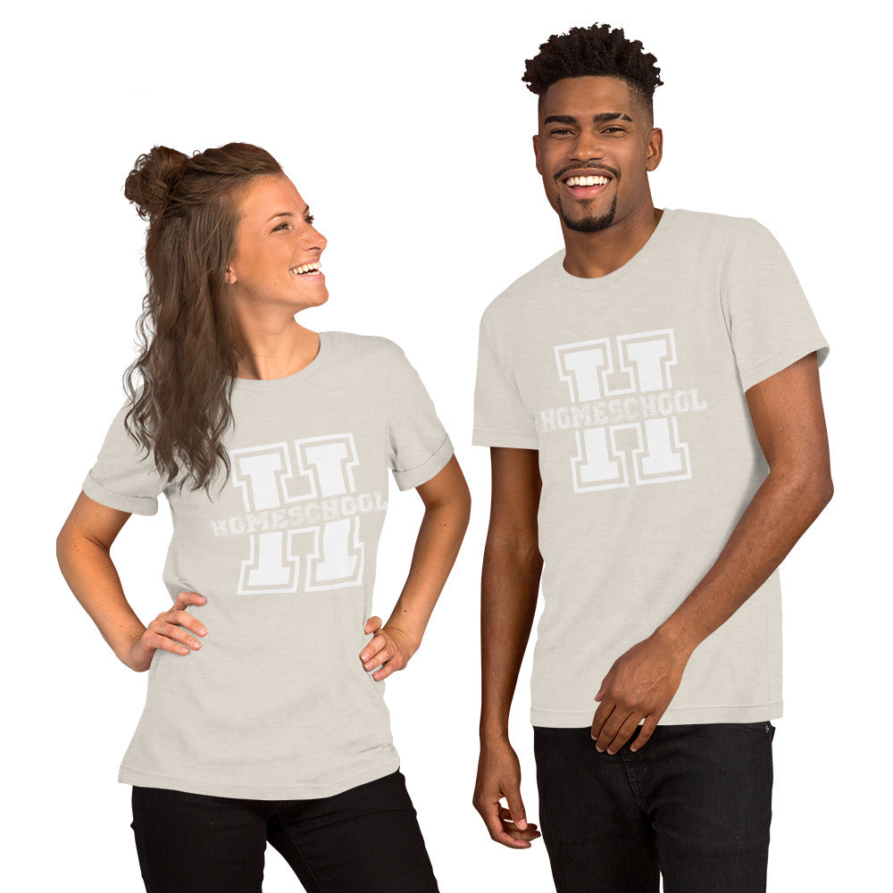 Homeschool "H" Unisex t-shirt