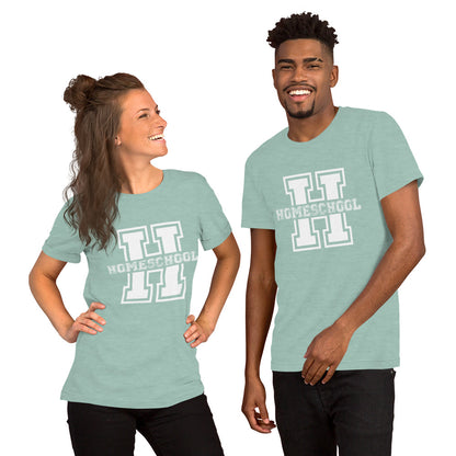 Homeschool "H" Unisex t-shirt