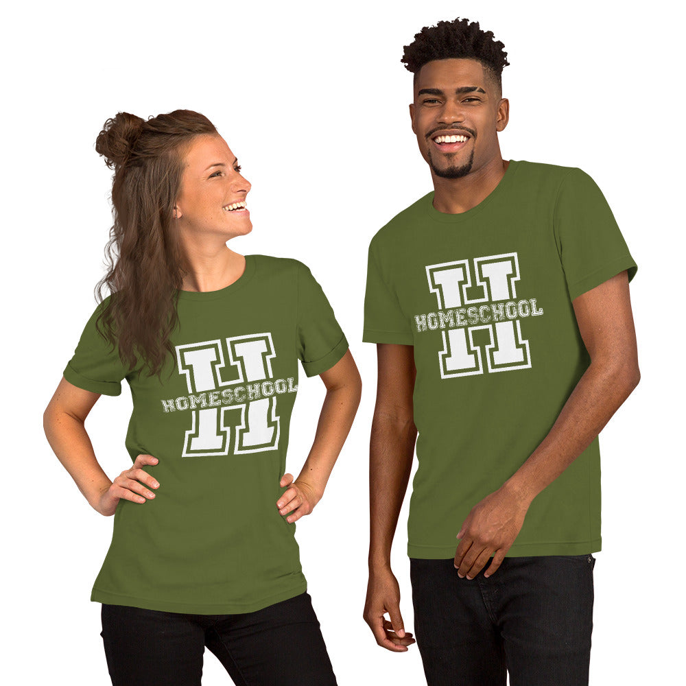 Homeschool "H" Unisex t-shirt