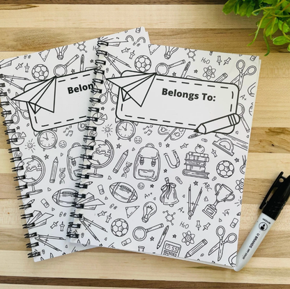 Educational Dry Erase Travel Book