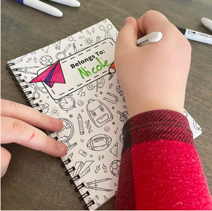 Educational Dry Erase Travel Book