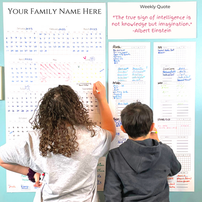 Family Command Center - Dry Erase Boards