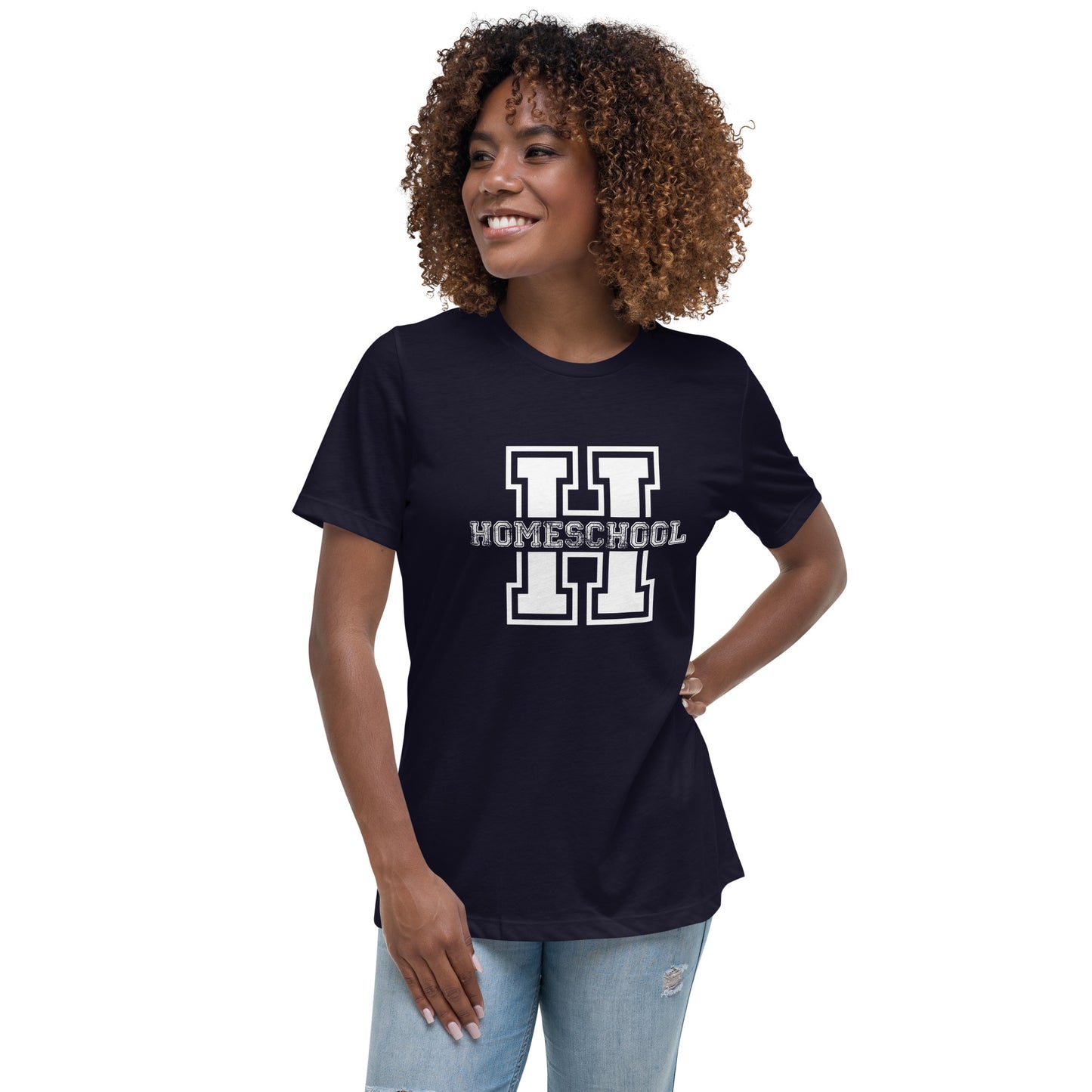 Homeschool H Tshirt Womens