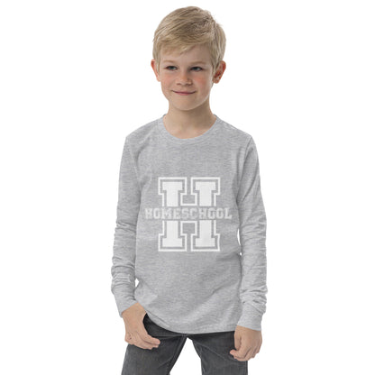 Youth long sleeve tee Homeschool H