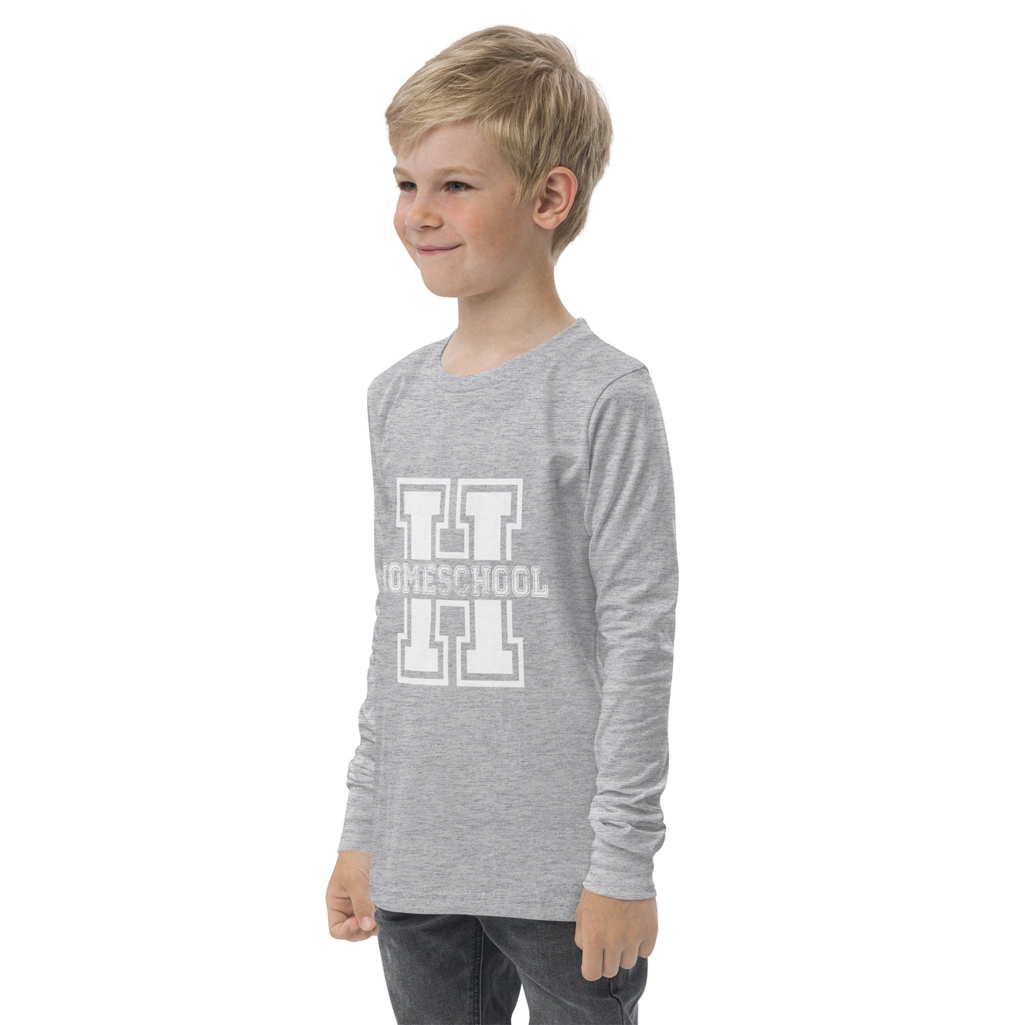 Youth long sleeve tee Homeschool H