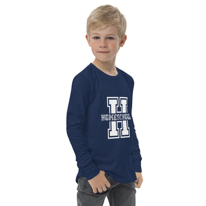 Youth long sleeve tee Homeschool H